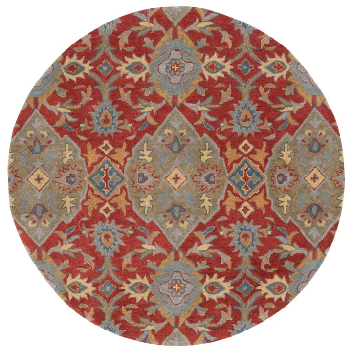 Safavieh HG653Q Heritage Red / Green Image 1