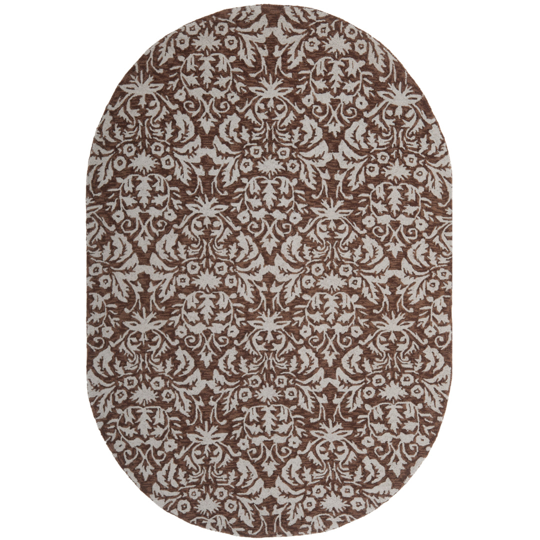 SAFAVIEH HK368B Chelsea Brown / Grey Image 7