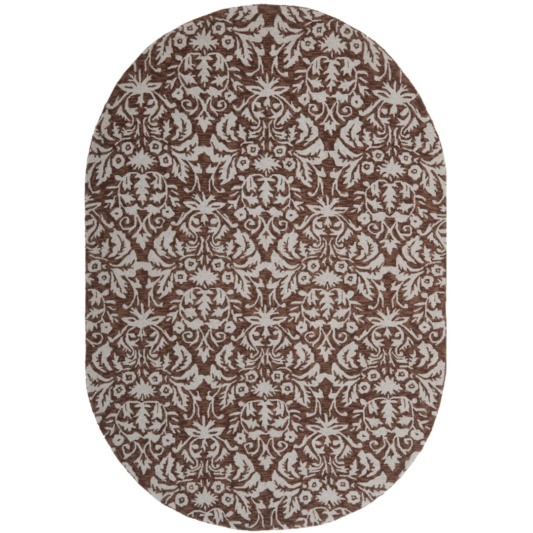 SAFAVIEH HK368B Chelsea Brown / Grey Image 1