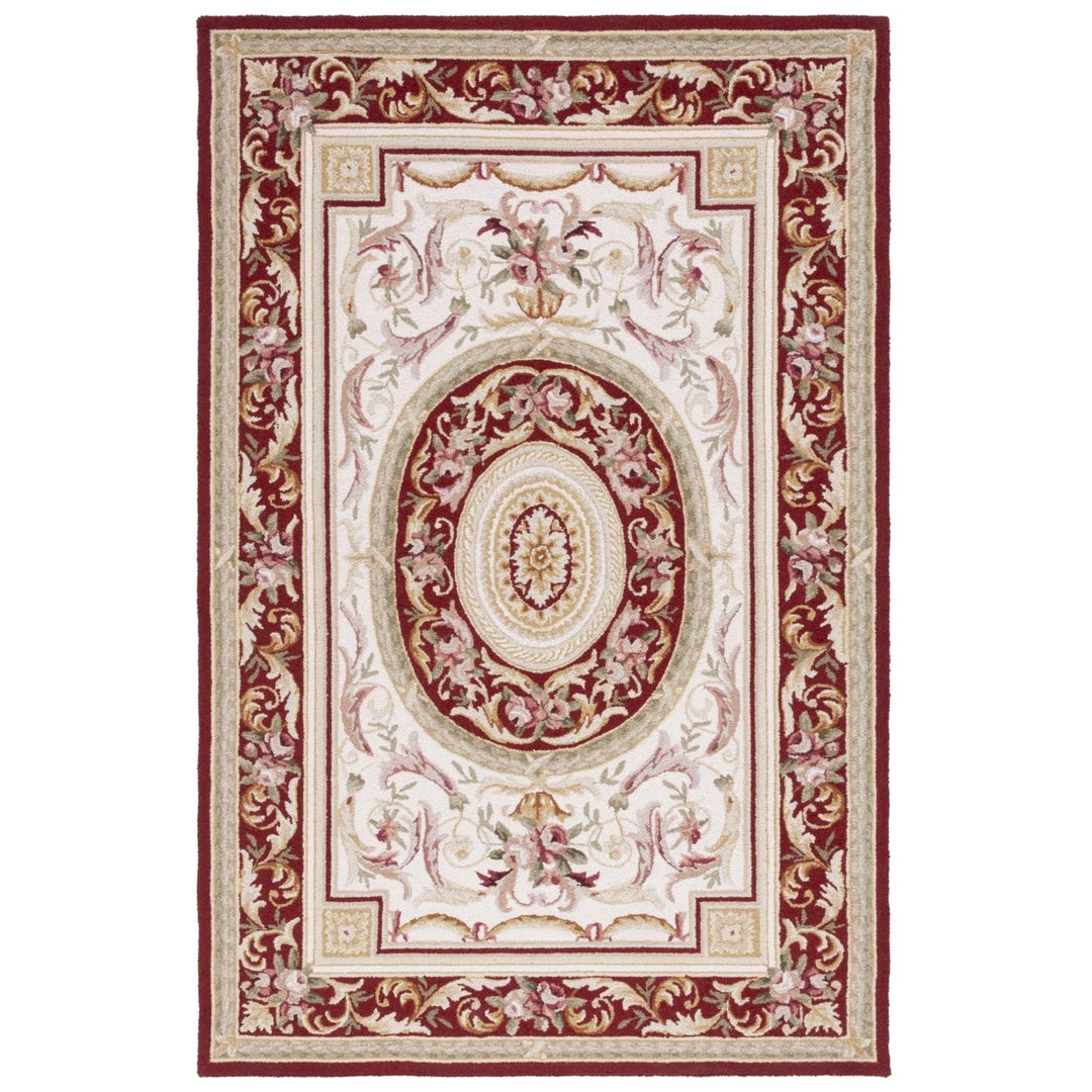 Safavieh HK72A Chelsea Ivory / Burgundy Image 9