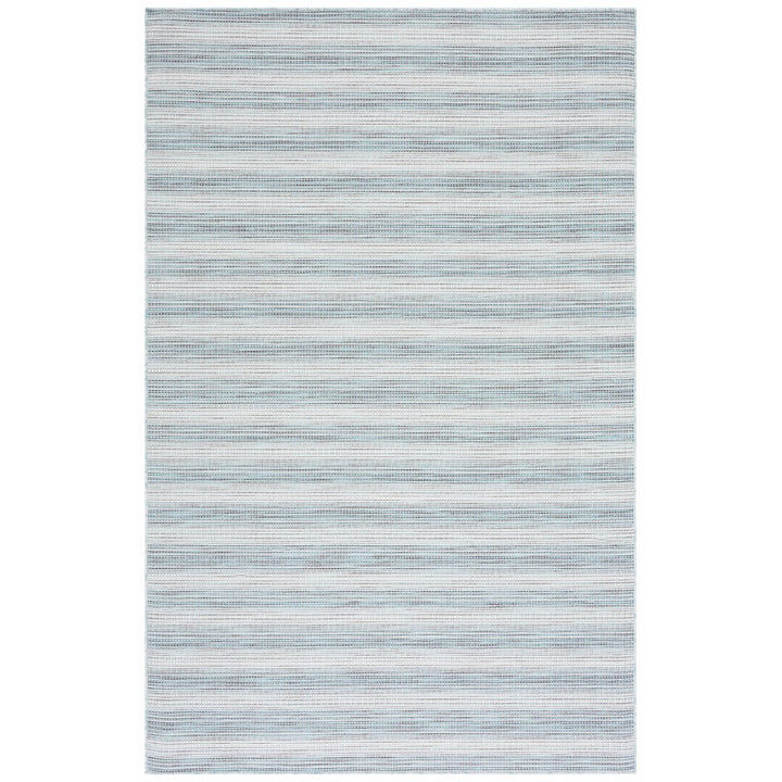 Safavieh HTN231L Hampton Aqua / Ivory Image 1