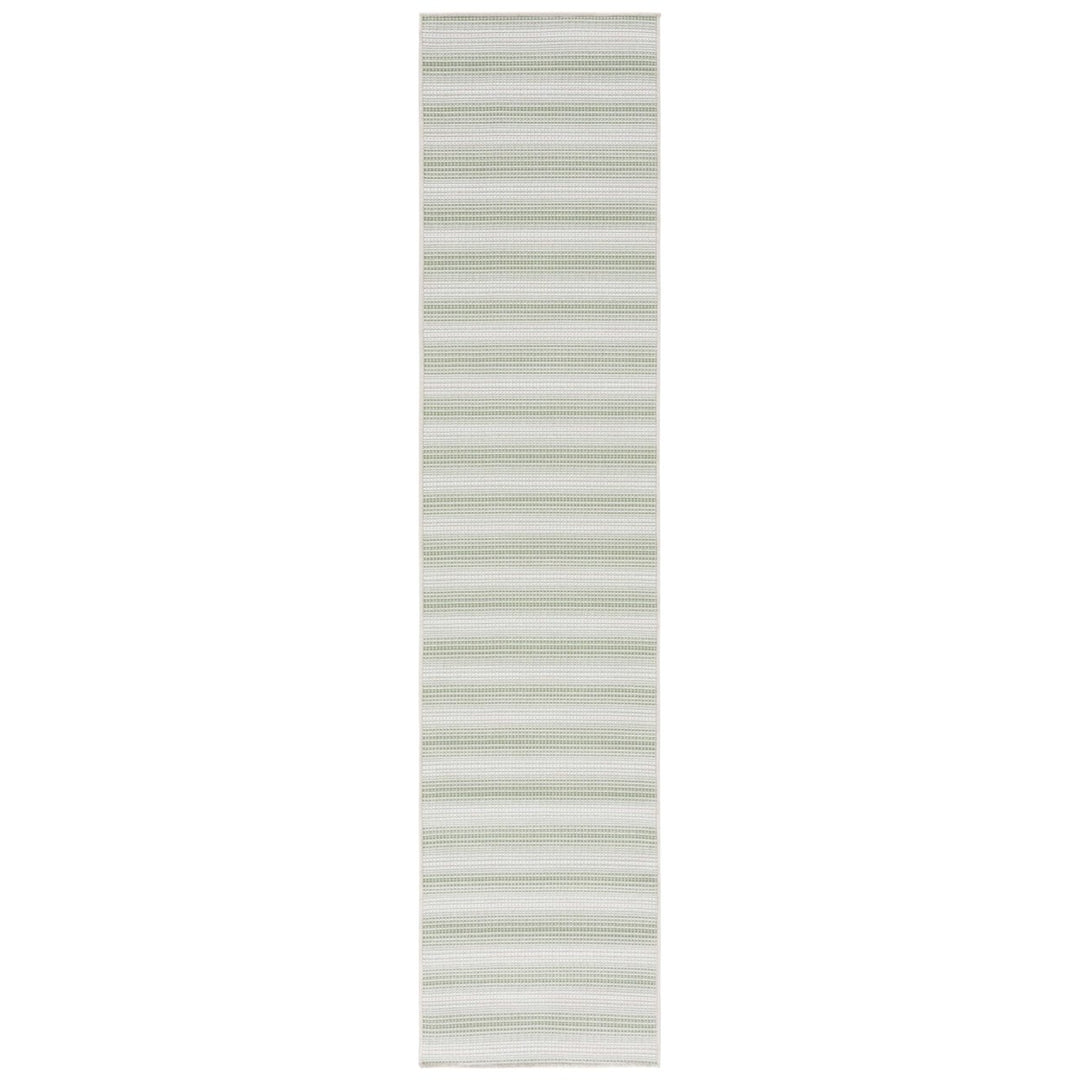 Safavieh HTN231W Hampton Olive Green / Ivory Image 1