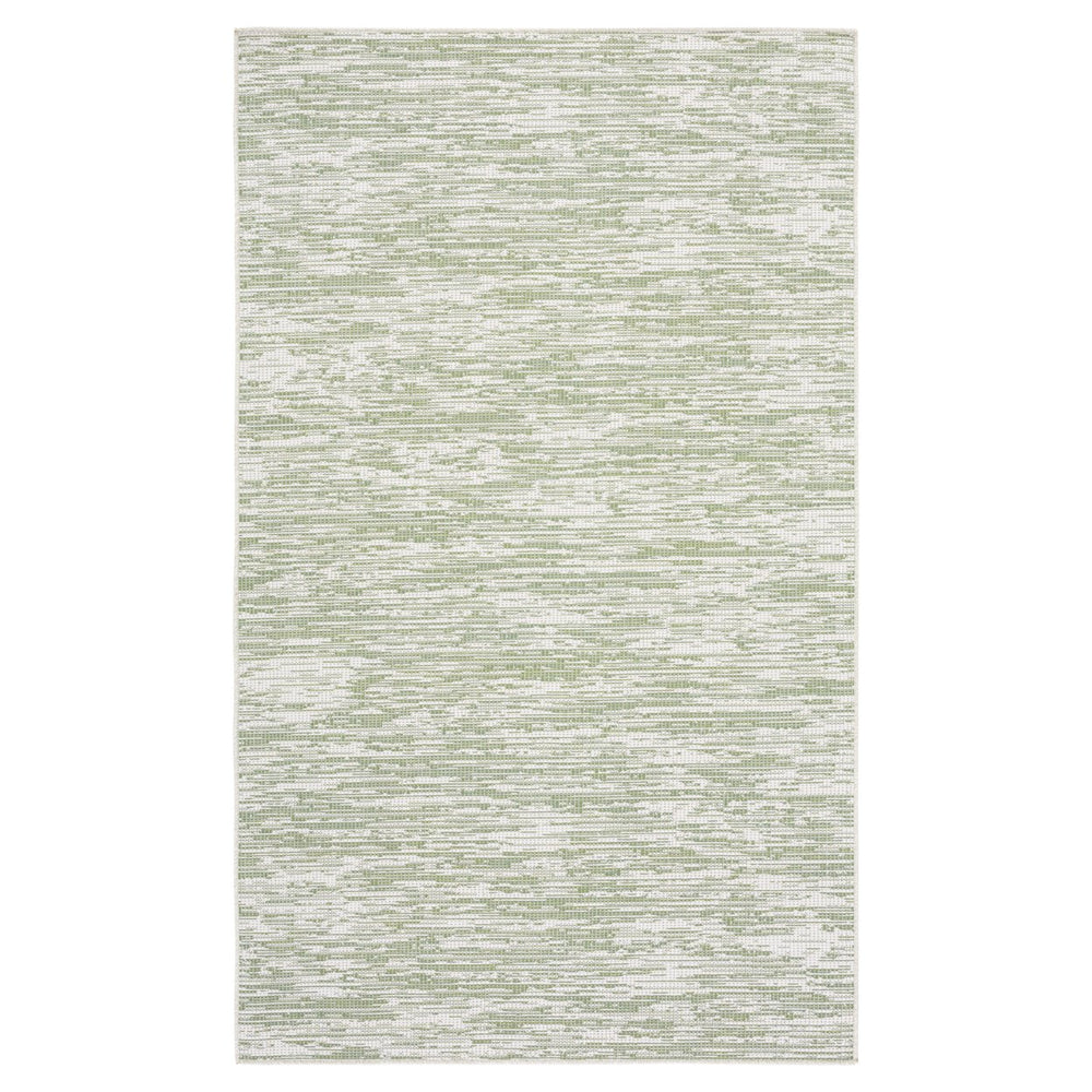 Safavieh HTN238W Hampton Green / Beige Image 2