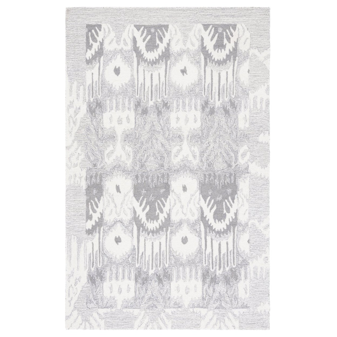 Safavieh IKT651F Ikat Light Grey / Ivory Image 1