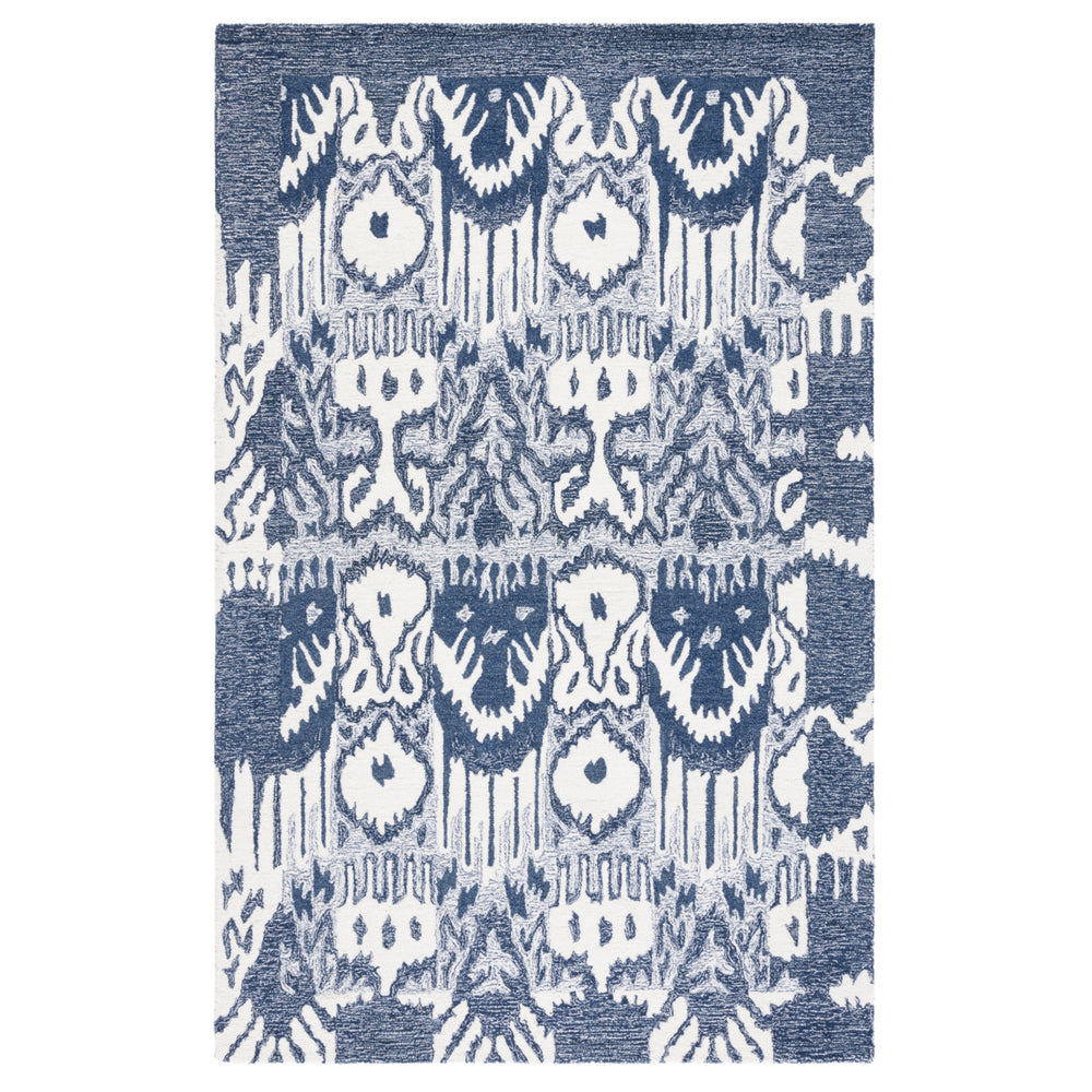 Safavieh IKT651M Ikat Blue / Ivory Image 2