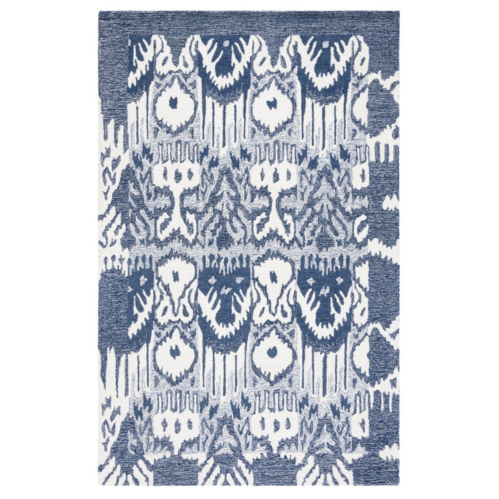 Safavieh IKT651M Ikat Blue / Ivory Image 1