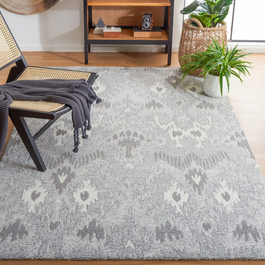 Safavieh IKT652F Ikat Grey / Ivory Image 1