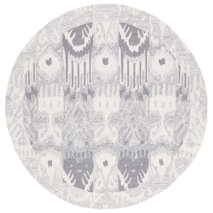 Safavieh IKT651F Ikat Light Grey / Ivory Image 10