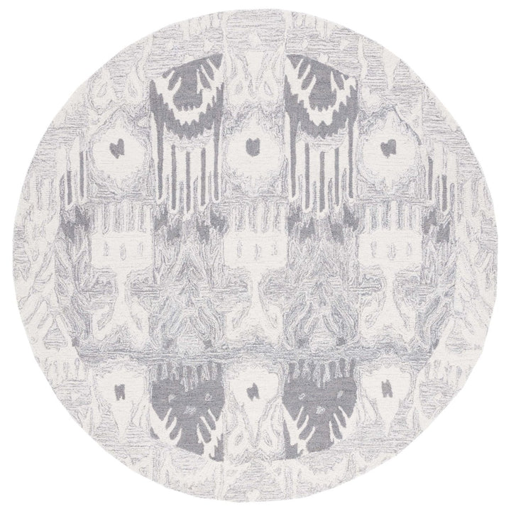 Safavieh IKT651F Ikat Light Grey / Ivory Image 1