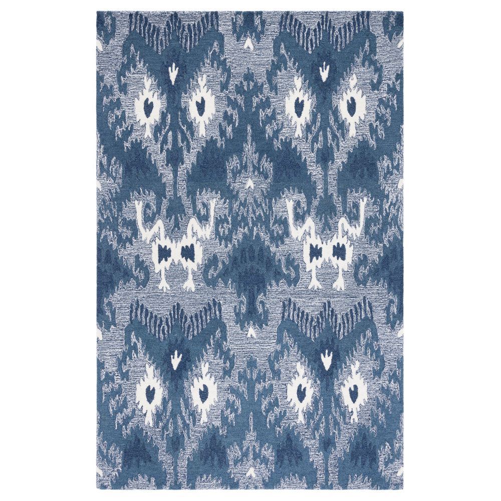 Safavieh IKT652M Ikat Blue / Ivory Image 2