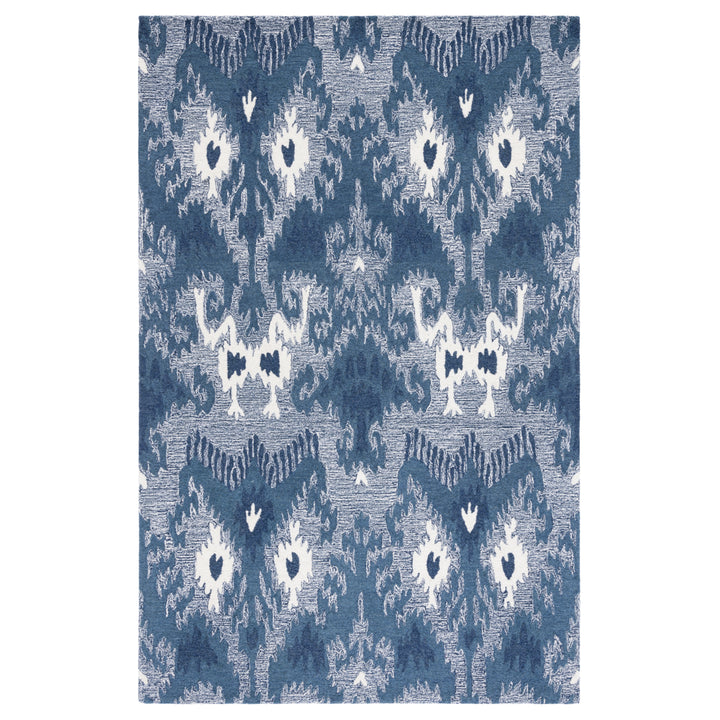 Safavieh IKT652M Ikat Blue / Ivory Image 2