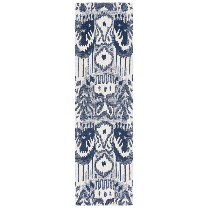 Safavieh IKT651M Ikat Blue / Ivory Image 1