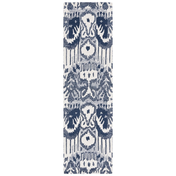 Safavieh IKT651M Ikat Blue / Ivory Image 11