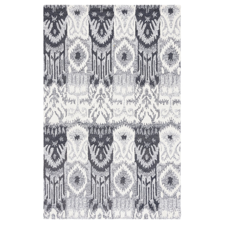 Safavieh IKT653Z Ikat Ivory / Black Image 2