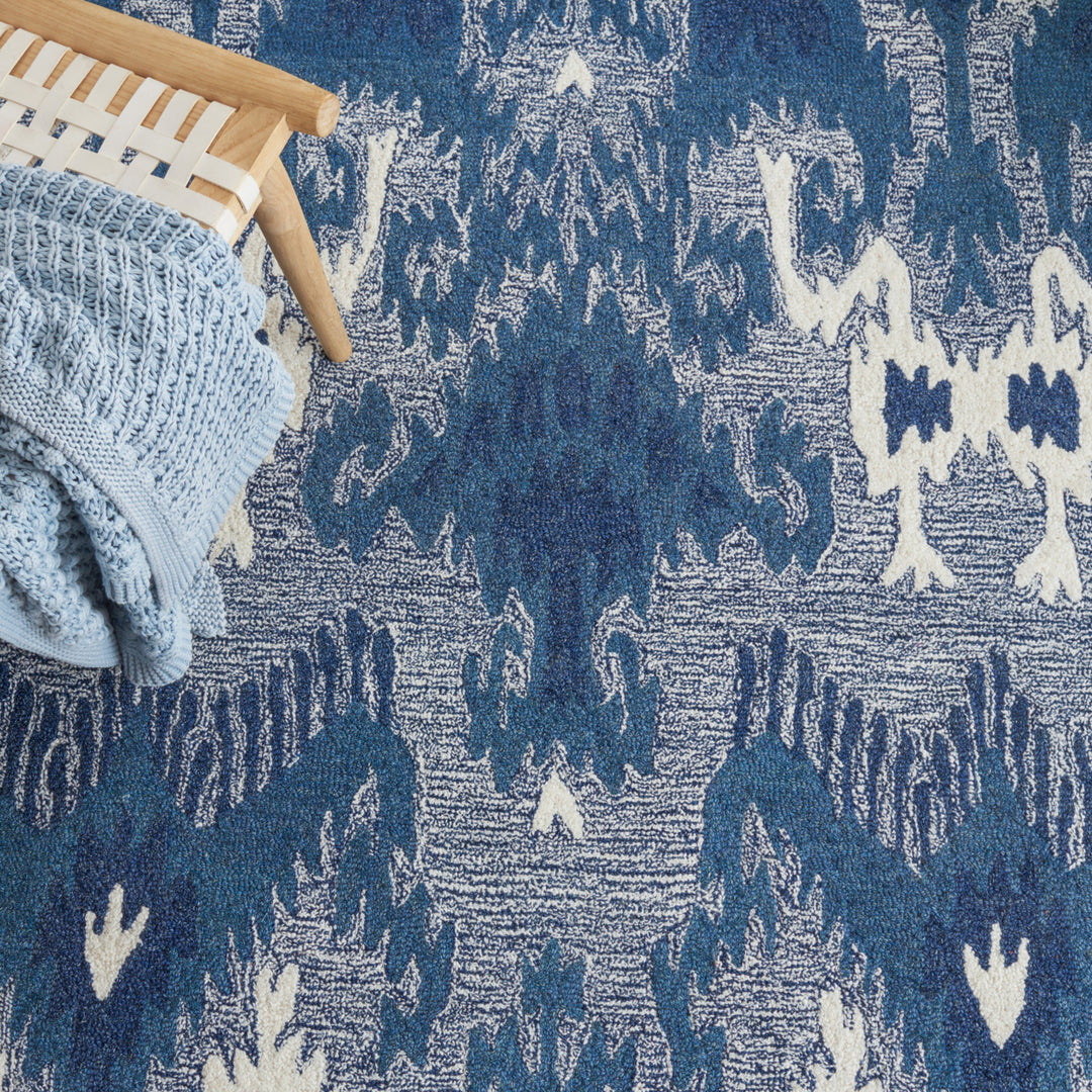 Safavieh IKT652M Ikat Blue / Ivory Image 6