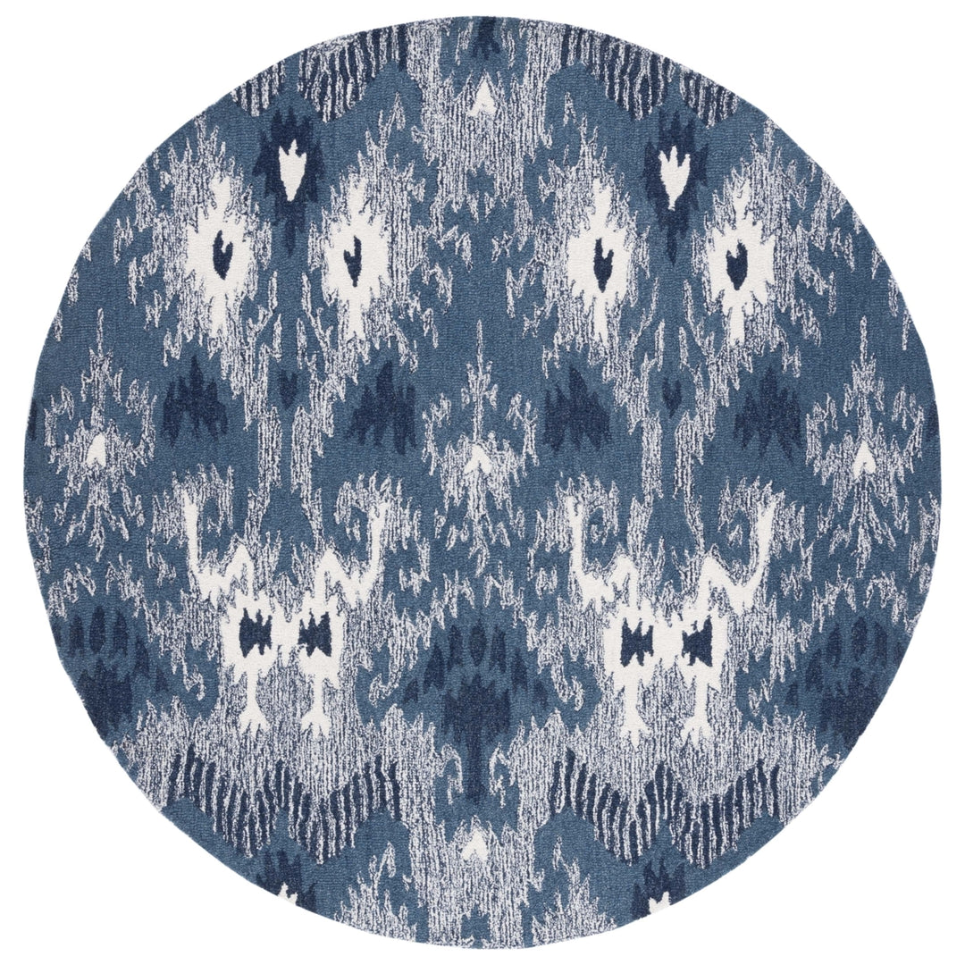 Safavieh IKT652M Ikat Blue / Ivory Image 10