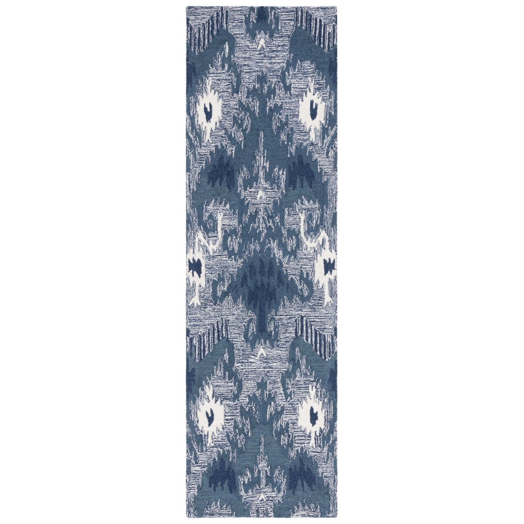 Safavieh IKT652M Ikat Blue / Ivory Image 11