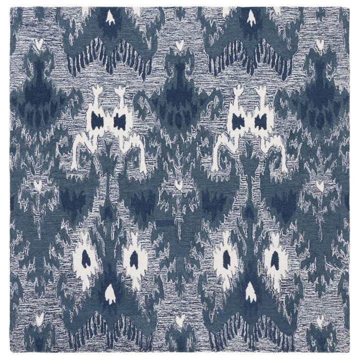 Safavieh IKT652M Ikat Blue / Ivory Image 1