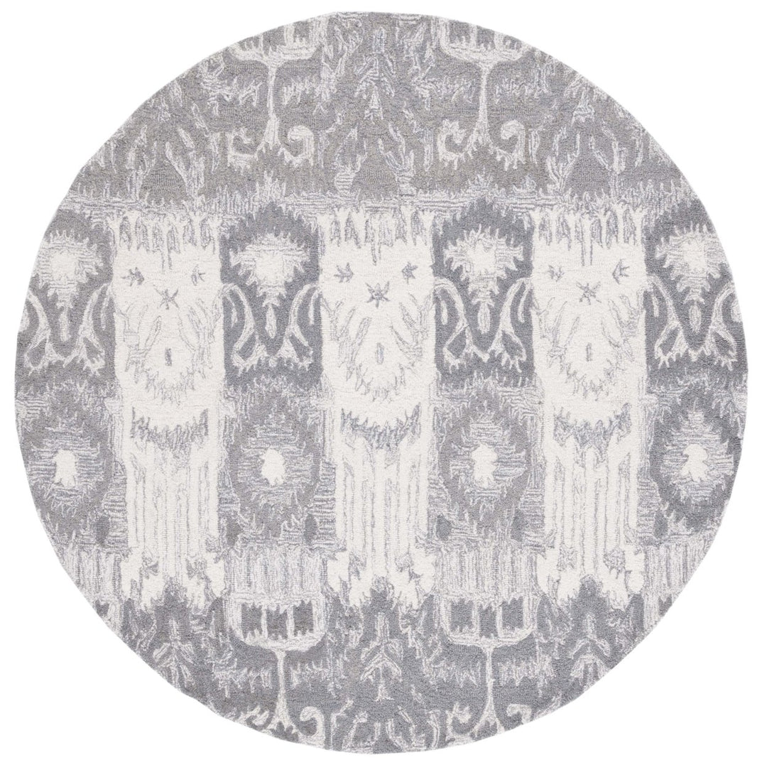 Safavieh IKT653F Ikat Grey / Ivory Image 10