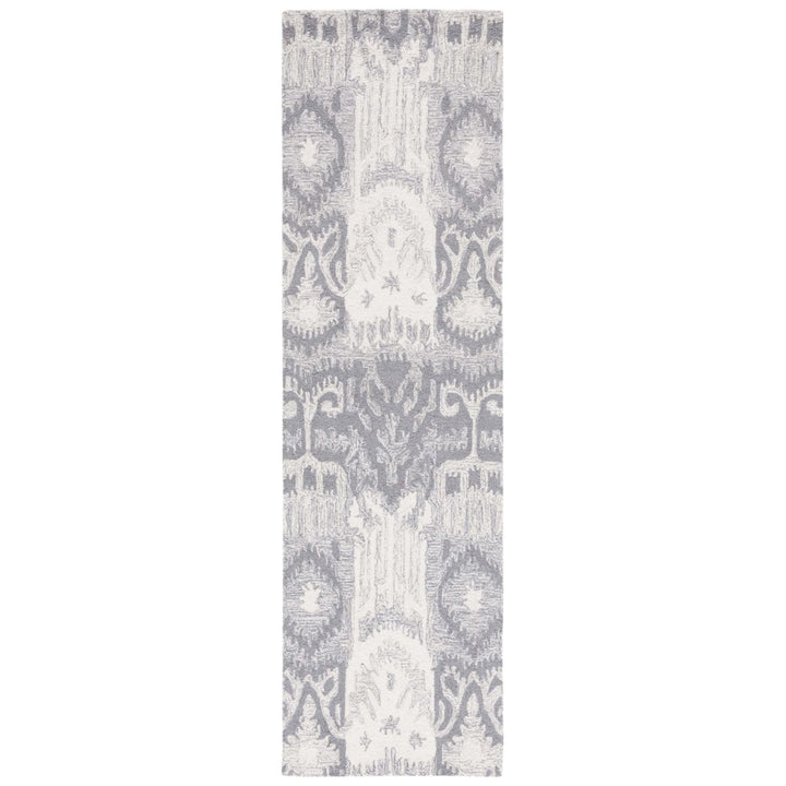 Safavieh IKT653F Ikat Grey / Ivory Image 1