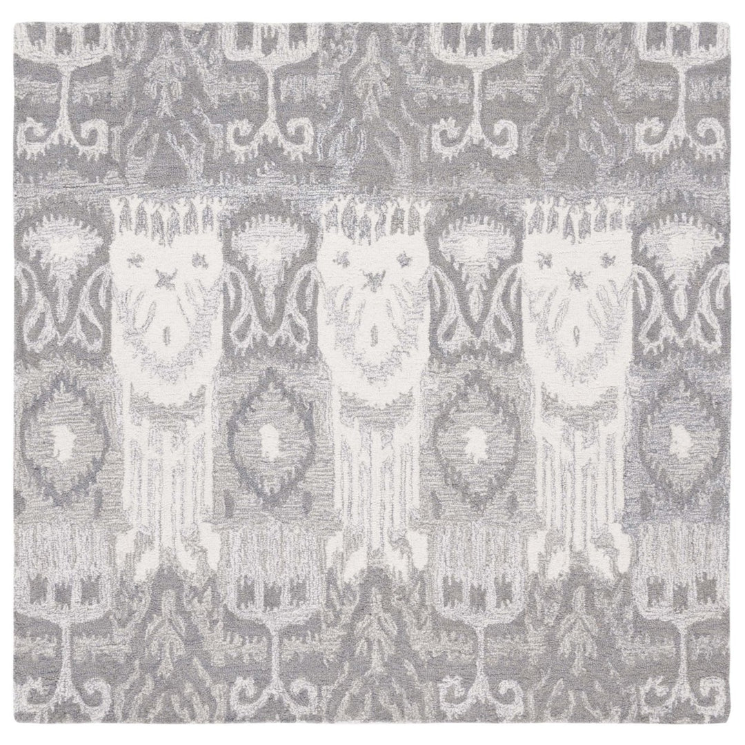 Safavieh IKT653F Ikat Grey / Ivory Image 1