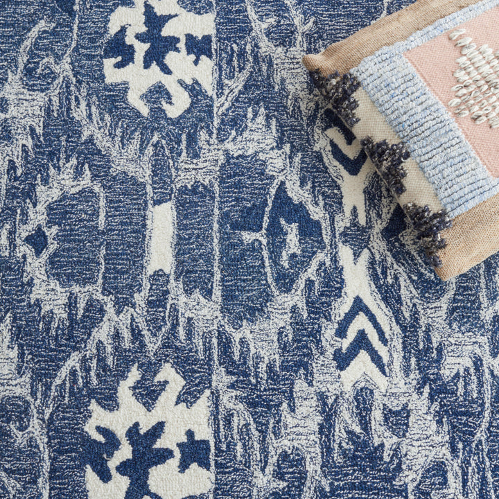 Safavieh IKT654M Ikat Blue / Ivory Image 6