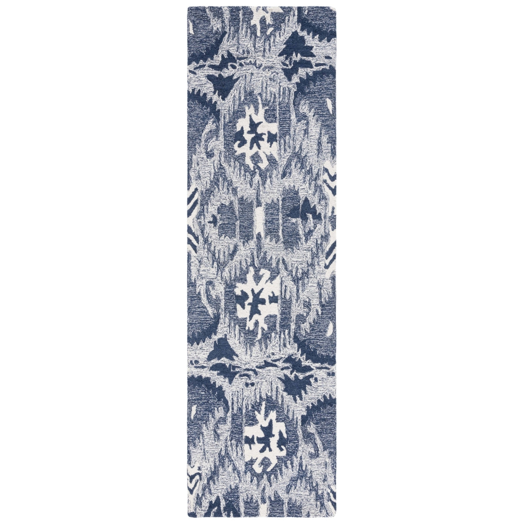 Safavieh IKT654M Ikat Blue / Ivory Image 11