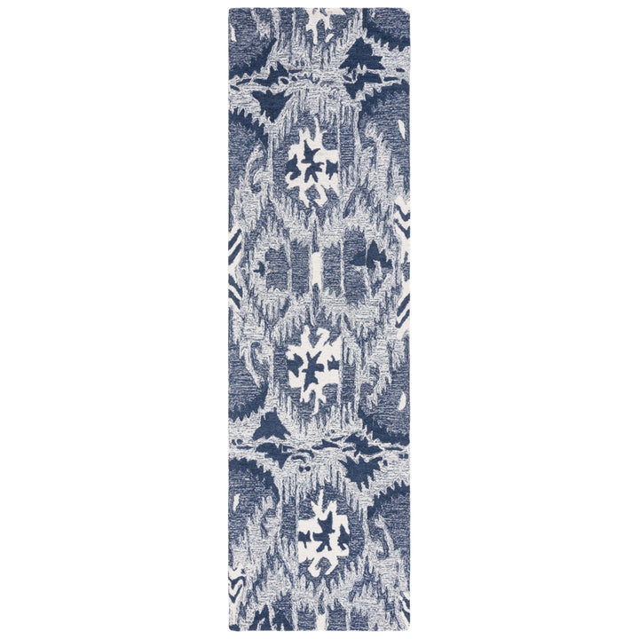 Safavieh IKT654M Ikat Blue / Ivory Image 11