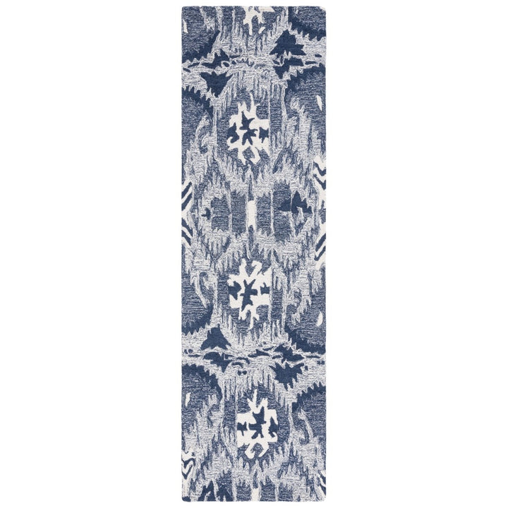 Safavieh IKT654M Ikat Blue / Ivory Image 1