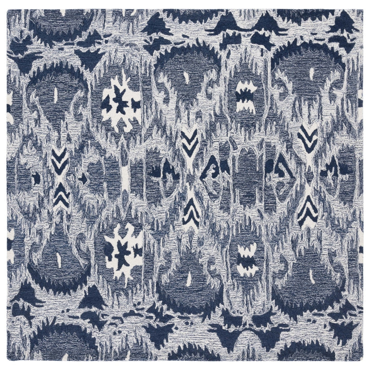 Safavieh IKT654M Ikat Blue / Ivory Image 12