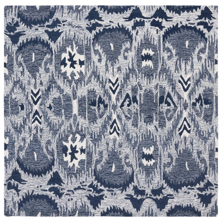 Safavieh IKT654M Ikat Blue / Ivory Image 1