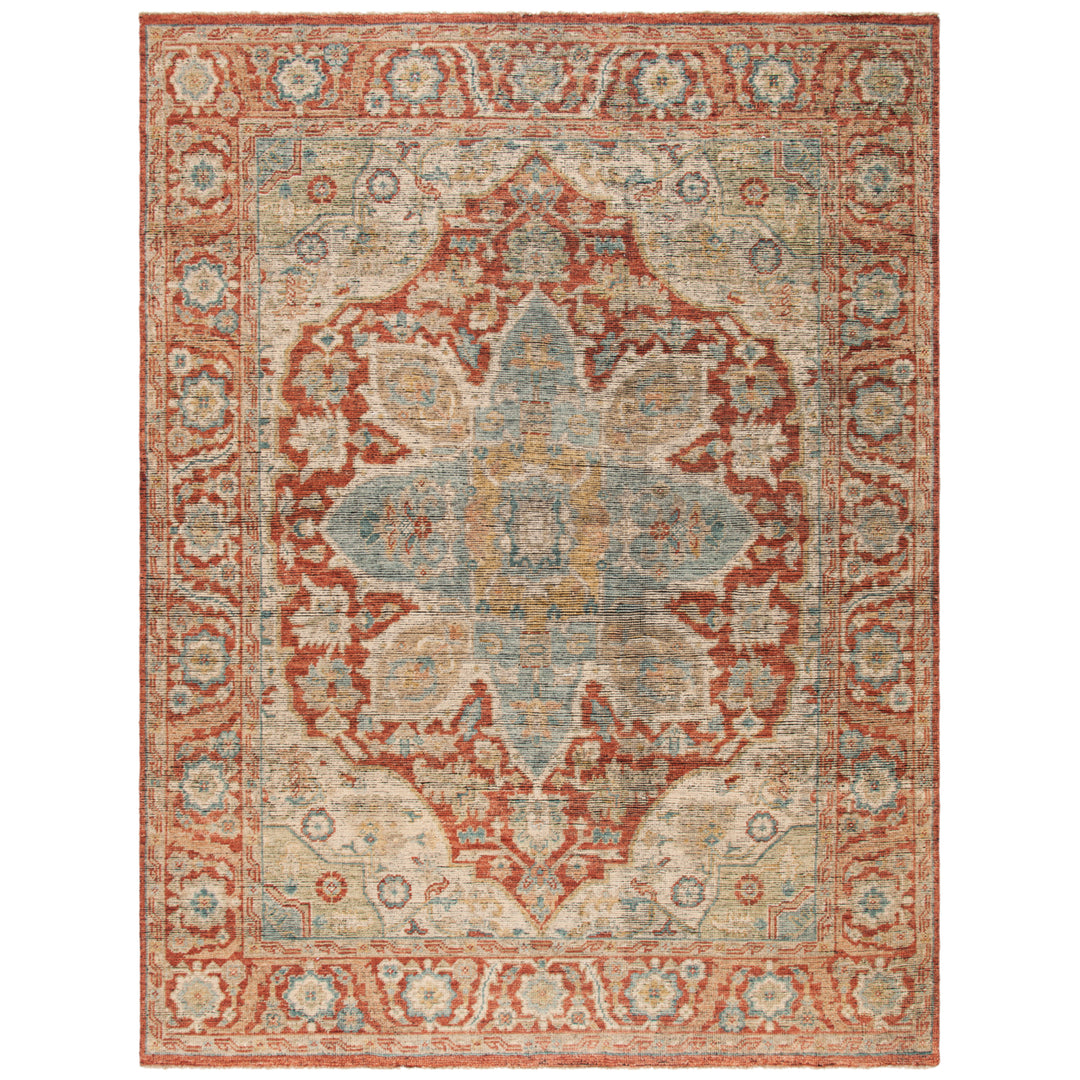 SAFAVIEH IZM103P Izmir Rust / Beige Image 1