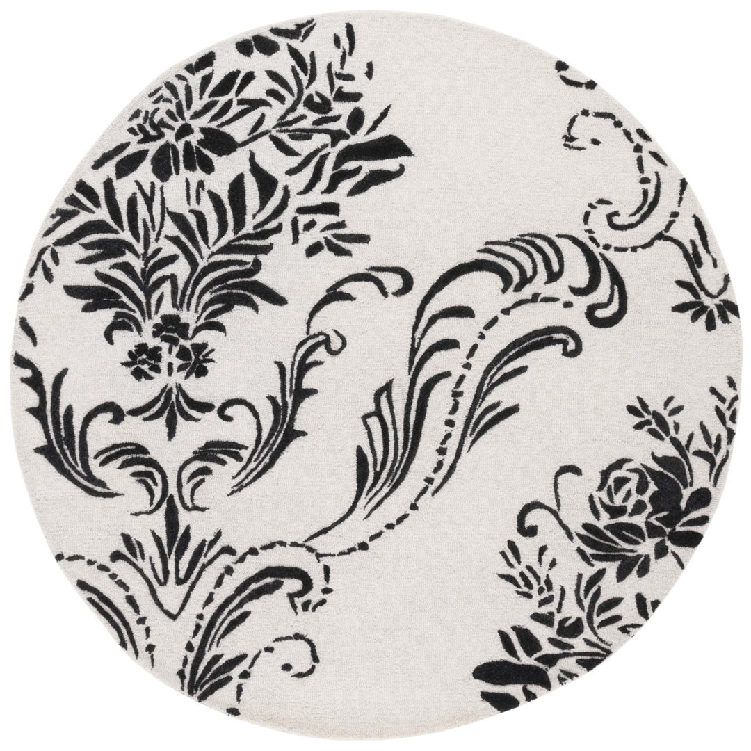 Safavieh JAR732Z Jardin Ivory / Black Image 10