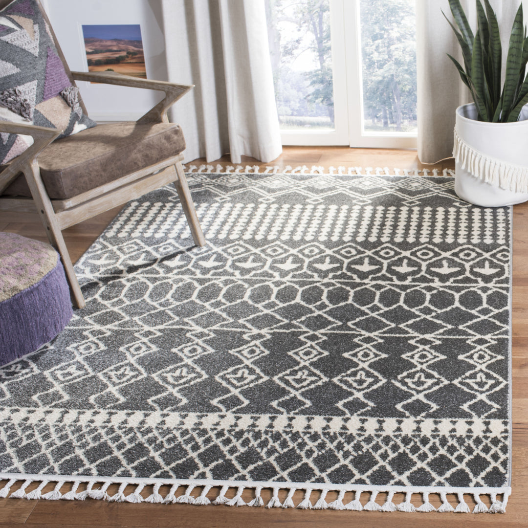 Safavieh KBH173F Kasbah 100 Grey / Ivory Image 1