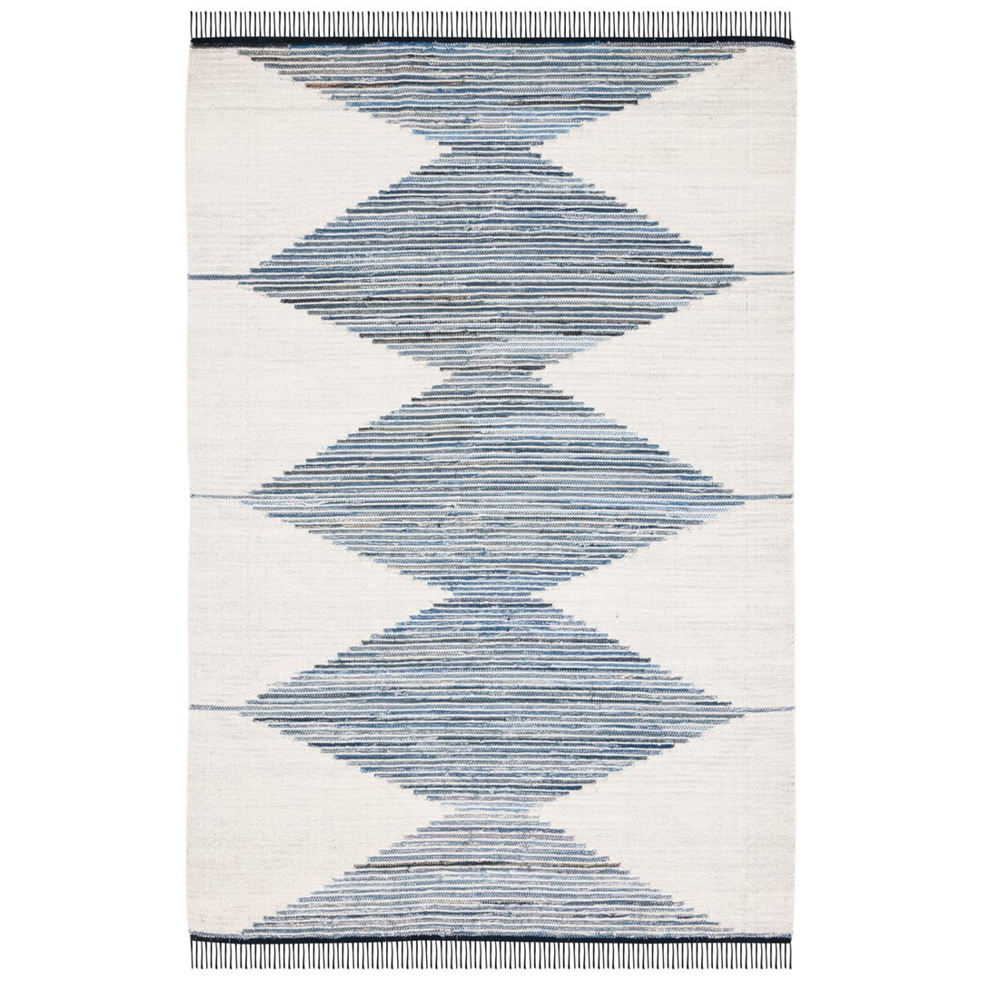 Safavieh KLM309A Kilim Ivory / Blue Image 1