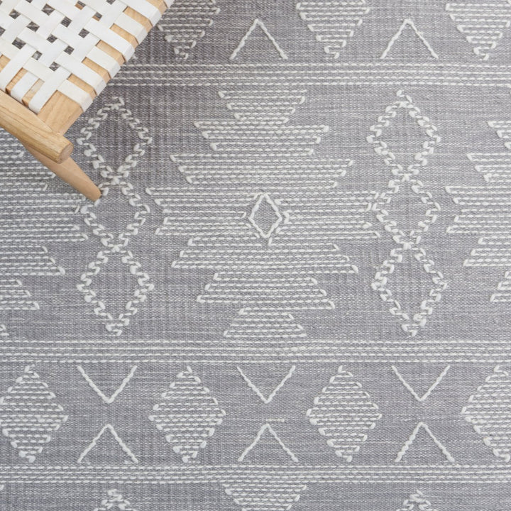 Safavieh KLM307F Kilim Grey / Ivory Image 6