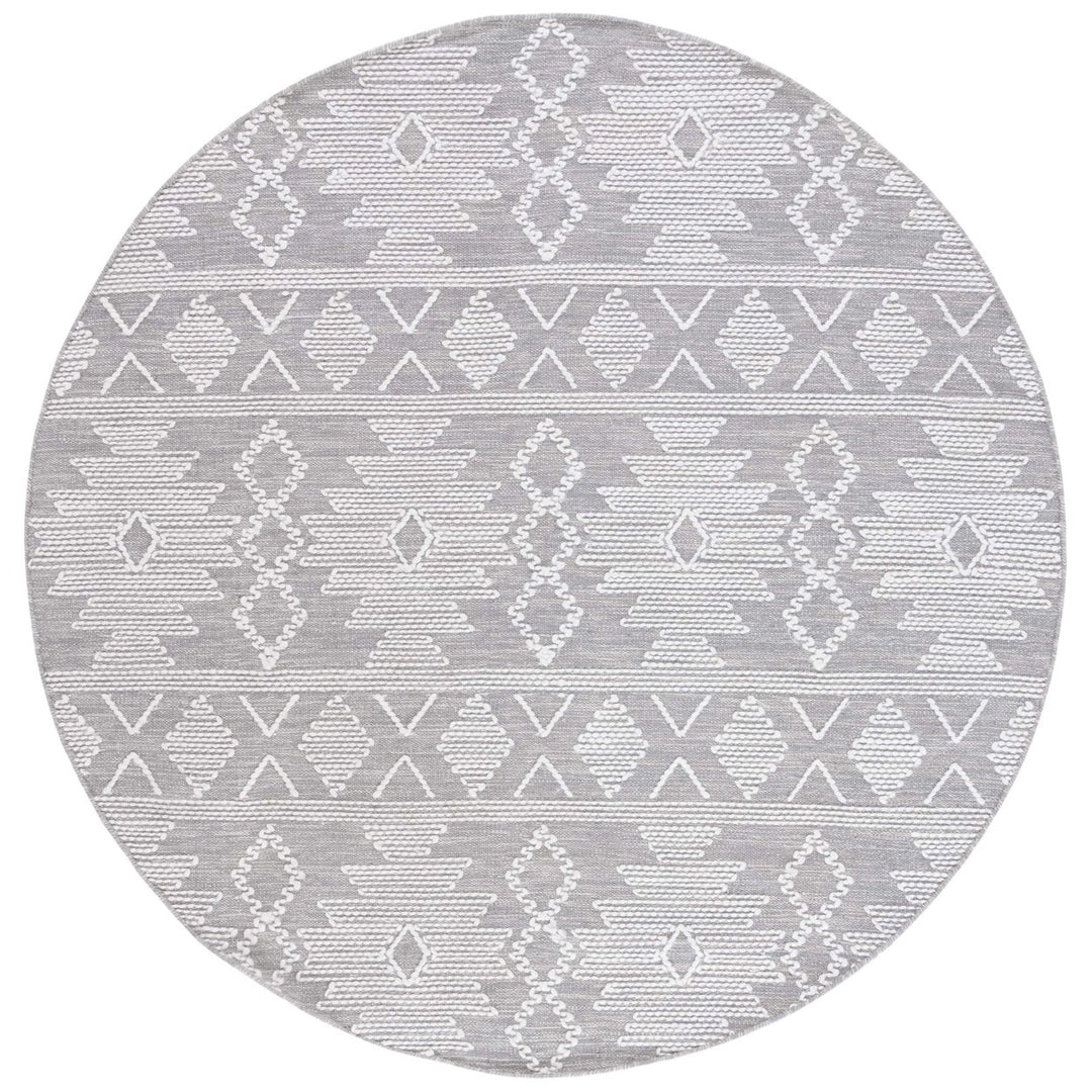 Safavieh KLM307F Kilim Grey / Ivory Image 9