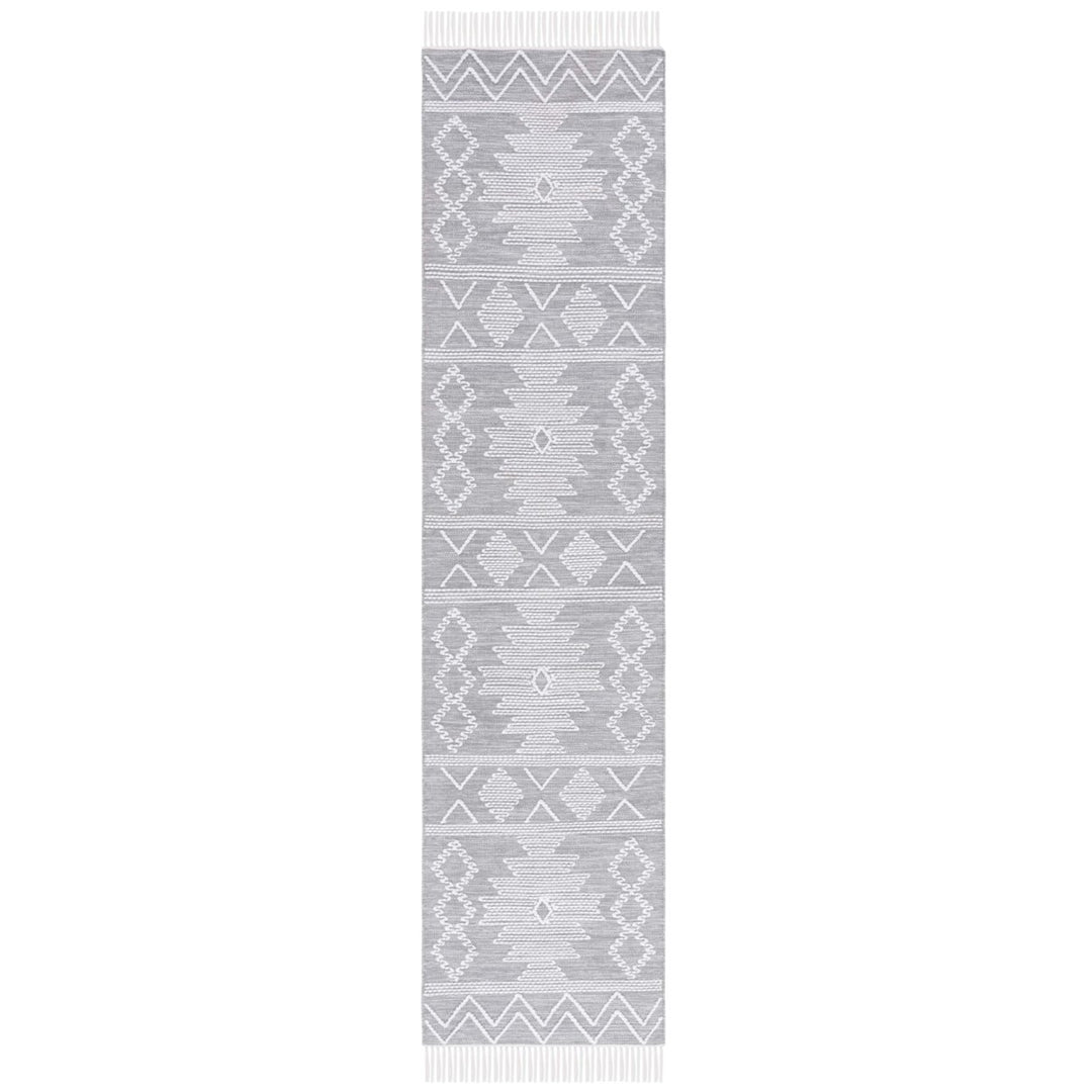 Safavieh KLM307F Kilim Grey / Ivory Image 10