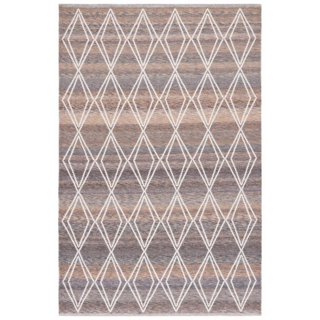 Safavieh KLM327T Kilim Brown / Grey Image 1