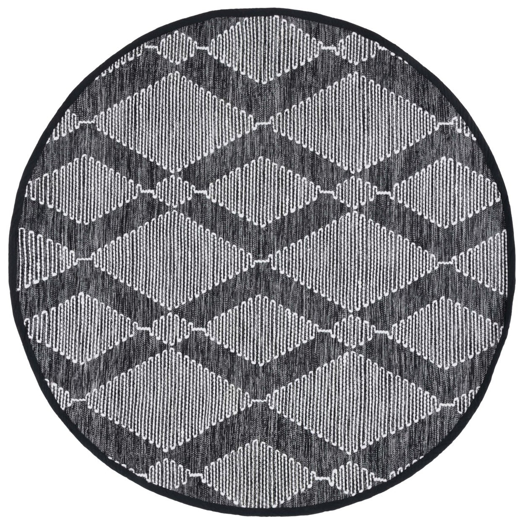 Safavieh KLM325Z Kilim Black / Ivory Image 1