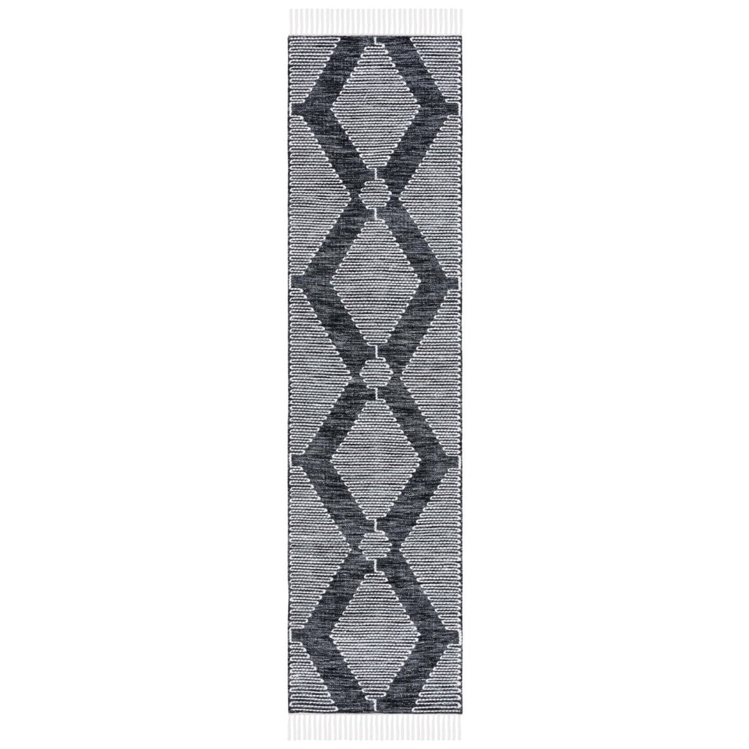 Safavieh KLM325Z Kilim Black / Ivory Image 1