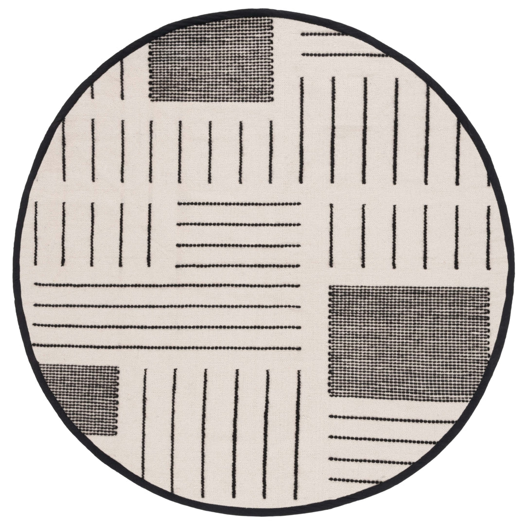 Safavieh KLM326A Kilim Ivory / Black Image 9