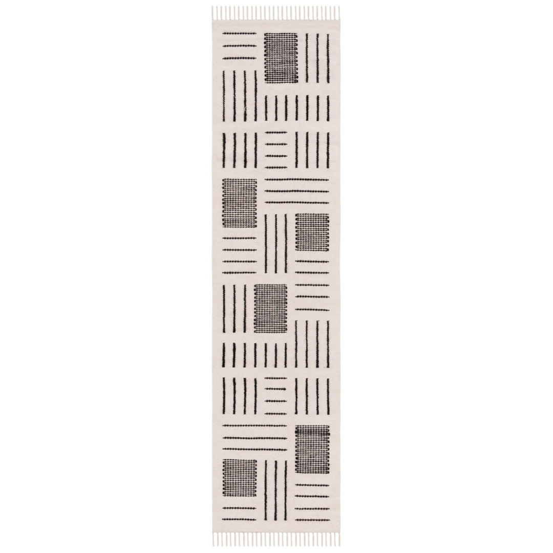 Safavieh KLM326A Kilim Ivory / Black Image 11