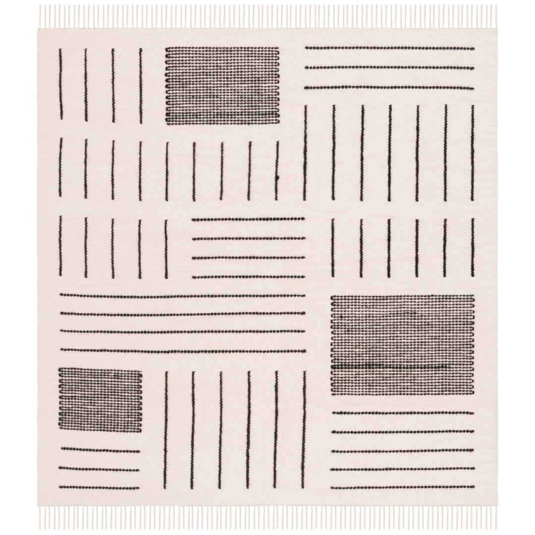 Safavieh KLM326A Kilim Ivory / Black Image 12