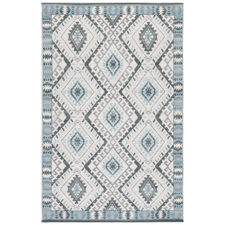 Safavieh KLM329A Kilim Ivory / Blue Image 1