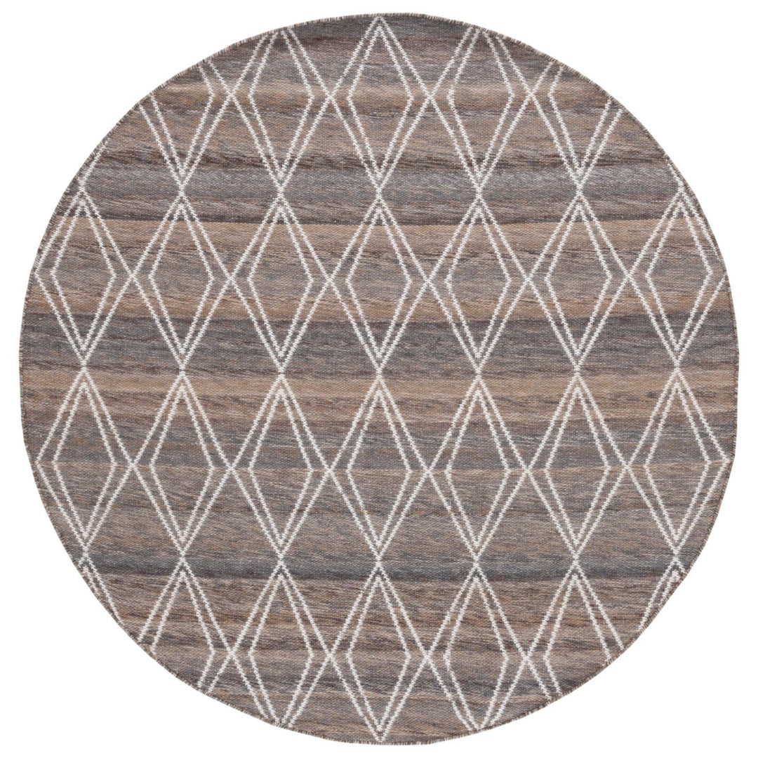 Safavieh KLM327T Kilim Brown / Grey Image 1