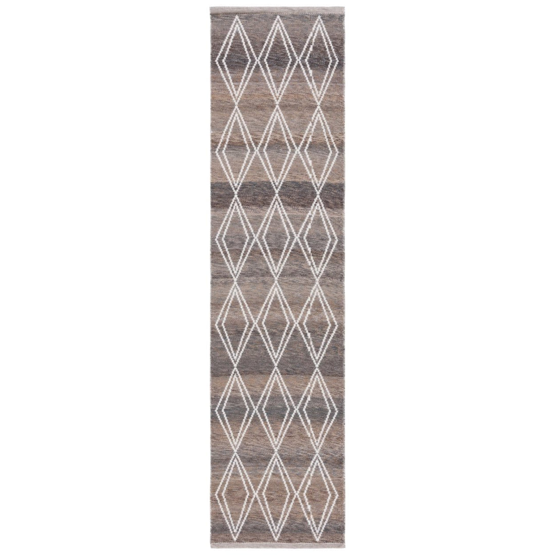 Safavieh KLM327T Kilim Brown / Grey Image 1