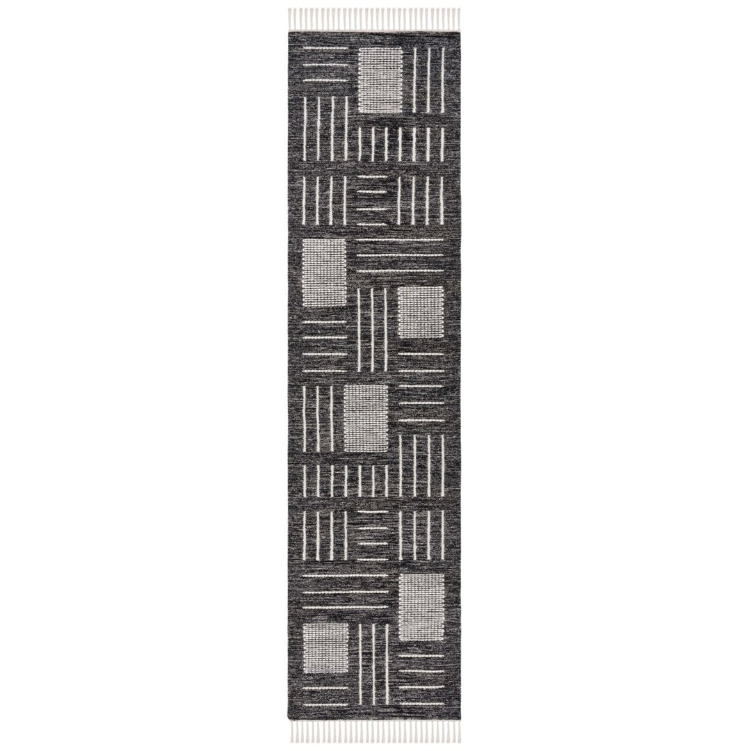 Safavieh KLM326Z Kilim Black / Ivory Image 1