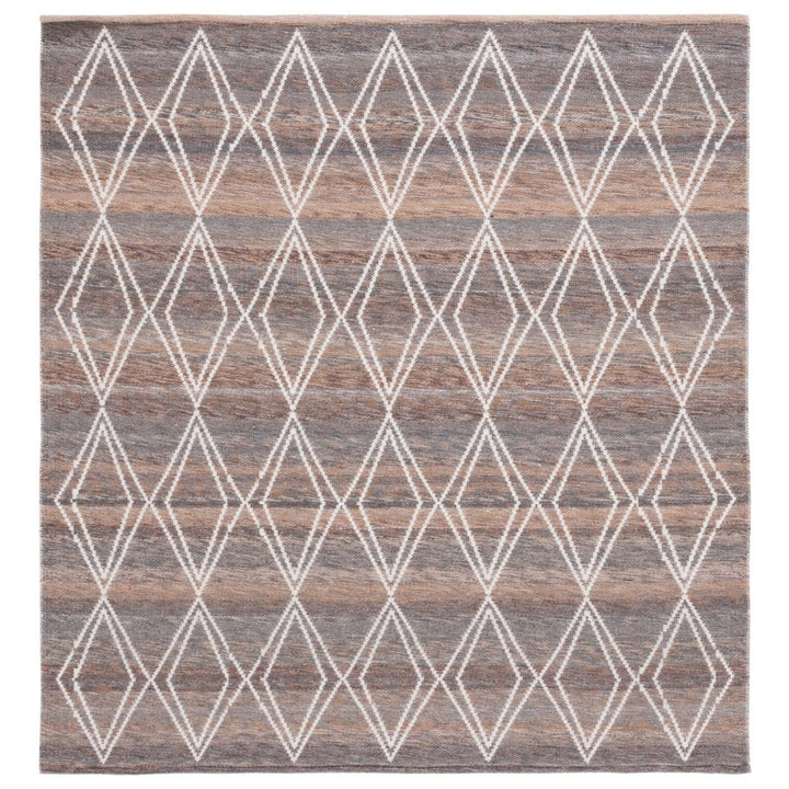 Safavieh KLM327T Kilim Brown / Grey Image 1