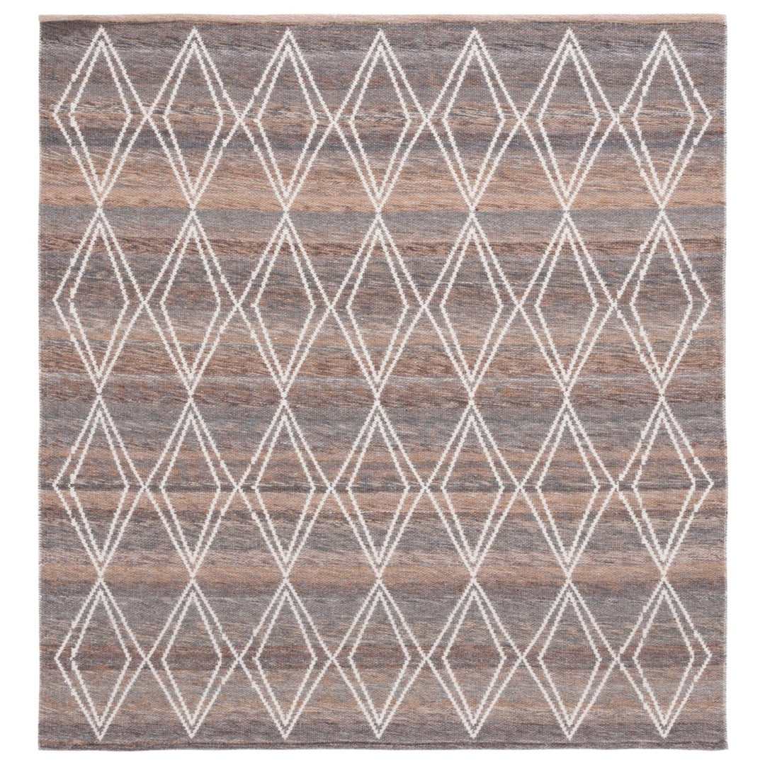 Safavieh KLM327T Kilim Brown / Grey Image 1